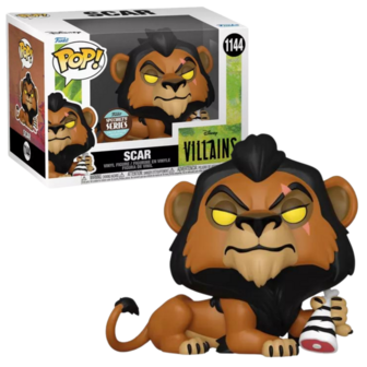 Funko POP! Scar w/ Meat 1144 Disney lion King Villains Exclusive