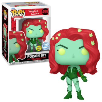 Funko POP! Heroes Poison Ivy GITD 499 Harley Quinn Exclusive