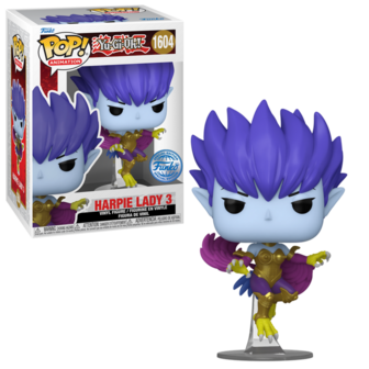 Funko POP! Animation Harpie Lady 3 1604 Yu-Gi-Oh! Exclusive