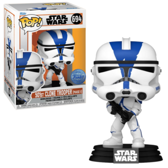 Funko POP! Star Wars 501st Clone Trooper Phase II 694 Exclusive