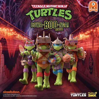 Mighty Jaxx - Remixx: Teenage Mutant Ninja Turtle Michelangelo Cowa-BOO-nga! 6 INCH Pre-Order