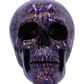 Nemesis Now - Indigo Elegance Skull 18.5cm