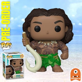 Funko POP! Maui 1547 Disney Moana 2 Pre-Order