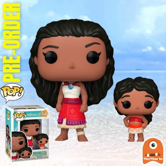 Funko POP! Moana &amp; Littlse Sis Simea 1546 Disney Moana 2 Pre-Order