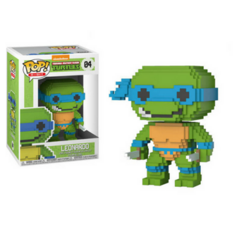 Funko POP! 8-Bit Leonardo 04 TMNT Vaulted