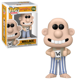 Funko POP! Wallace Pyjama 1744 Wallace &amp; Gromit Pre-Order