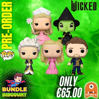 Funko POP!  Super Discount Bundle of 5 Wicked Pre-Order