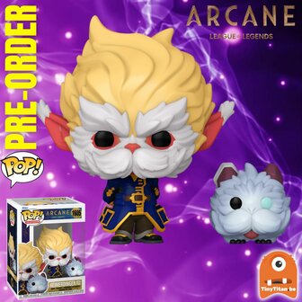 Funko POP!  Heimerdinger with Poro 1605 Arcane League of Legends Pre-Order