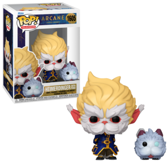 Funko POP!  Heimerdinger with Poro 1605 Arcane League of Legends Pre-Order