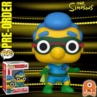 Funko POP! Milhouse Fallout Boy 1655 The Simpsons Pre-Order