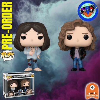 Funko POP! Chris Robinson &amp; Rich Robinson 2-Pack The Black Crowes Pre-Order