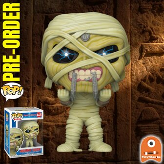 Funko POP! Eddie Mummy 442 Iron Maiden Pre-Order