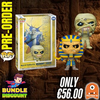 Funko POP! Super Discount Bundle of 2 + Album Iron Maiden Pre-Order