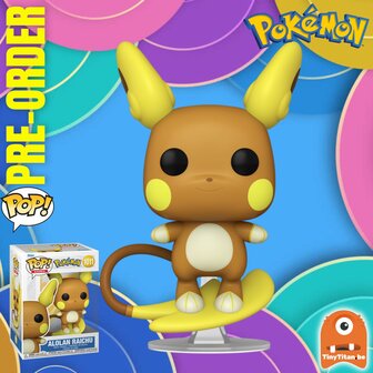 Funko POP! Raichu 1011 Pokemon Pre-Order