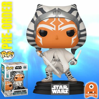 Funko POP! Ahsoka Tano with Lightsabers 749 Star Wars Ahsoka Pre-Order