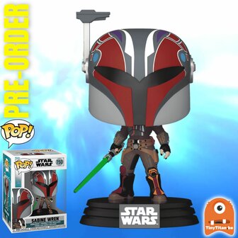 Funko POP! Sabine Wren with Lightsaber 750 Star Wars Ahsoka Pre-Order