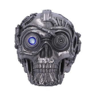 Nemesis Now - Cybertron Silver Skull 16.5cm