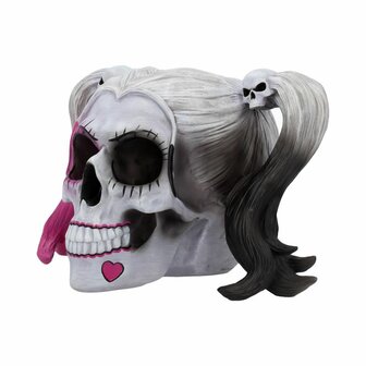 Nemesis Now - Little Monster Pigtailed Troublemaker Skull 20.6cm