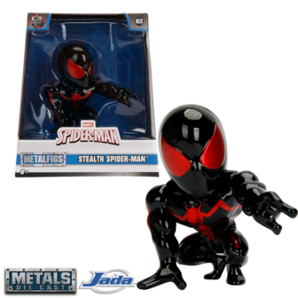 Metal Die Cast - Stealth Spider-man Red M531 Marvel 4 INCH 