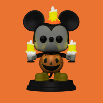 Funko POP! SUPER LIGHTS AND SOUNDS MICKEY MOUSE 1493 IN PUMPKIN COSTUME 