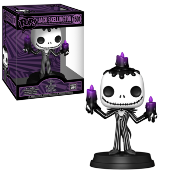 Funko POP! SUPER LIGHTS AND SOUNDS JACK SKELLINGTON 1501 HOLDING CANDLES 