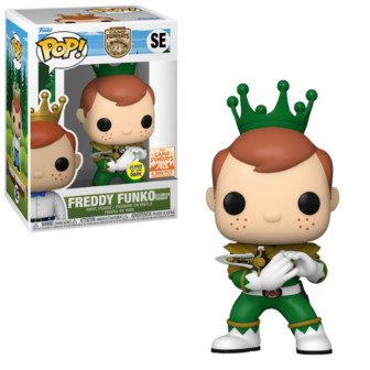 Funko POP! Freddy Funko as Green Ranger GITD SE Camp FunDays 2023 Vaulted 