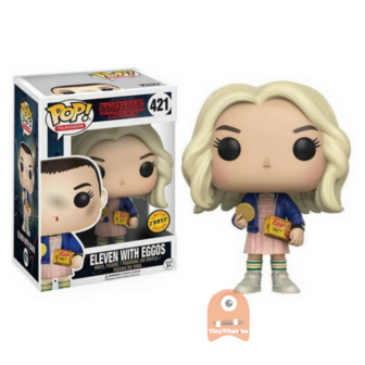 Funko POP! Television Eleven with eggos - Wig 421 Stranger Things - Chase