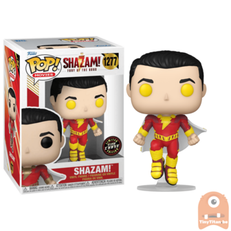 Funko POP! Heroes Shazam! 1277 Shazam Chase GITD