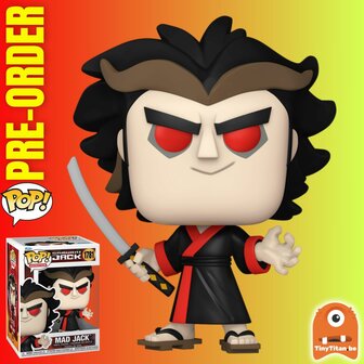 Funko POP! Mad Jack 1781 Samurai Jack Pre-Order