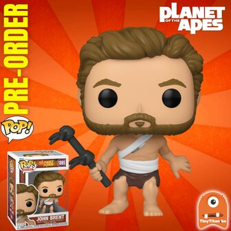 Funko POP! John Brent 1865 Planet of the Apes Pre-Order