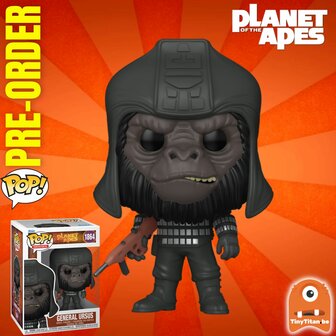 Funko POP! General Ursus 1864 Planet of the Apes Pre-Order