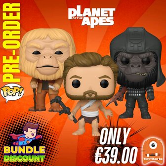 Funko POP! Super Discount Bundle of 3 Planet of the Apes Pre-Order