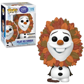 Funko POP! Disney Olaf As Simba 1179 Amazon Exclusive 