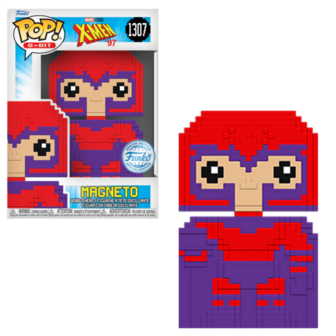 Funko POP! 8-Bit Magneto 1307 X-men 97 Exclusive