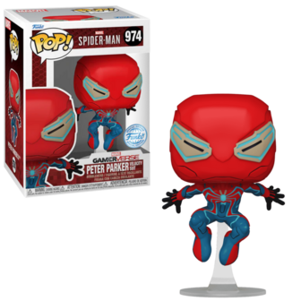 Funko POP! PETER PARKER (VELOCITY SUIT) 974 SPIDER-MAN 2 Exclusive