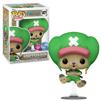 Funko POP! ONE PIECE 1471 CHOPPEREMON (FLOCKED) Exclusive