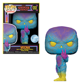 Funko POP! Vecna (BLACK LIGHT) 1312 STRANGER THINGS Exclusive