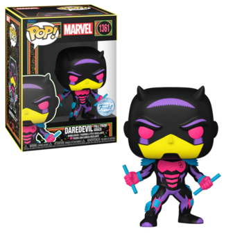 Funko POP! DAREDEVIL (FALL FROM GRACE (BLACK LIGHT) 1361 Marvel Exclusive