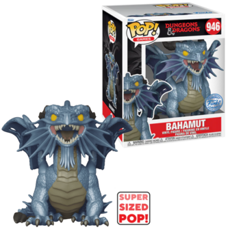 Funko POP! Super Bahamut (Metallic) 946 6 INCH Dungeon &amp; Dragons Exclusive 