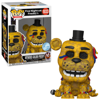 Funko POP! Withered Golden Freddy 1033 Five Nights at Freddy&#039;s Exclusive