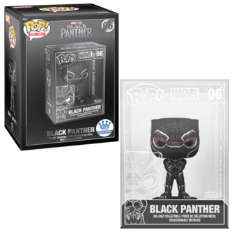 Funko POP! Marvel Die-Cast Black Panther (chance on chase)