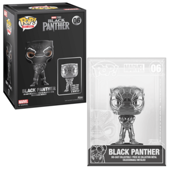 Funko POP! Marvel Die-Cast Black Panther (chance on chase)