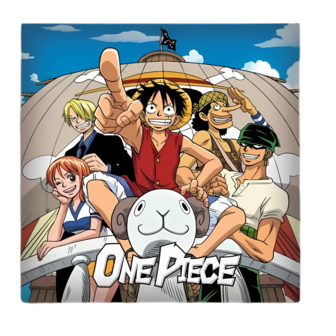 One Piece Velboa Cushion 35 CM