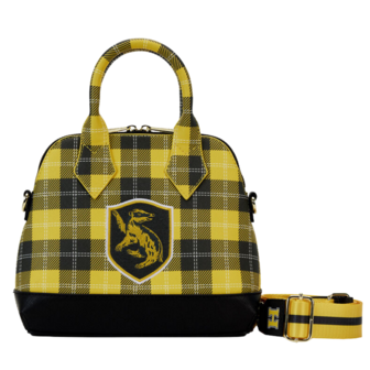 LOUNGEFLY Harry Potter - Hufflepuff &quot;Varsity&quot; - Crossbody Bag