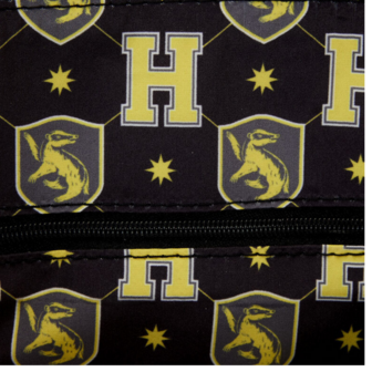 LOUNGEFLY Harry Potter - Hufflepuff &quot;Varsity&quot; - Crossbody Bag