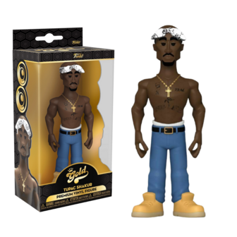 Funko Vinyl GOLD 5 Rocks Tupac Shakur Premium Figure