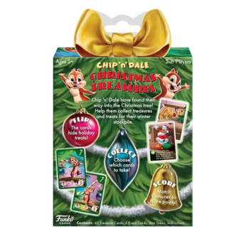 Funko Disney Chip n Dale Christmas Treasures Card Game