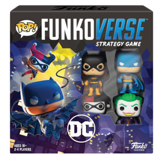 Funko DC COMICS - Funkoverse 100 4-Pack - Base Set &#039;UK&#039; Game