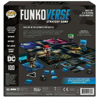 Funko DC COMICS - Funkoverse 100 4-Pack - Base Set &#039;UK&#039; Game