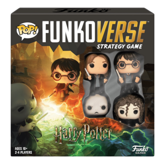 Funko HARRY POTTER - Funkoverse 100 4-Pack - Base Set &#039;UK&#039; Game